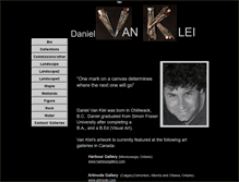 Tablet Screenshot of danielvanklei.com